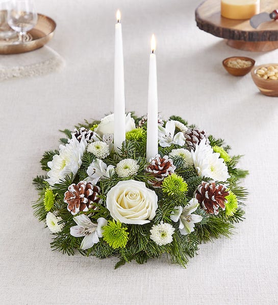 Winter's Charm Centerpiece