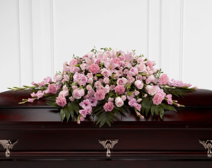 Sweetest Rest Casket Flowers