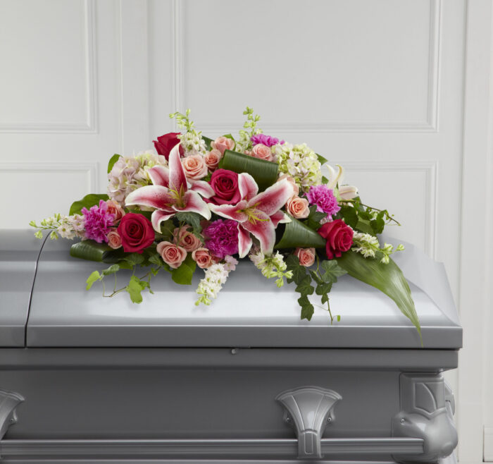 Splendid Grace Casket Spray