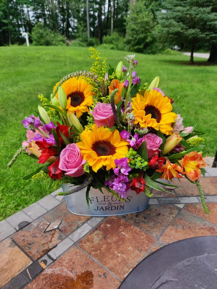 Jill's Vibrant Flower & Garden